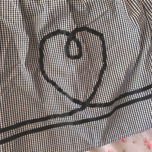 **MOVING SALE** Japanese brand gingham skirt - Picture 3 of 5